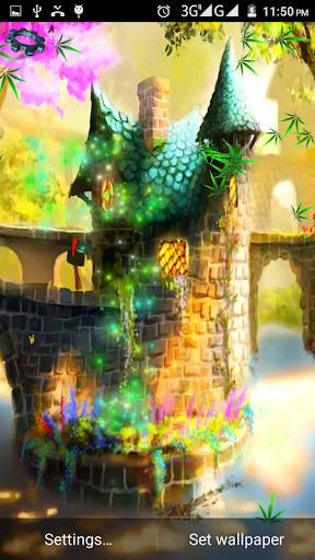Green Weed HD Live Wallpaper screenshot 5