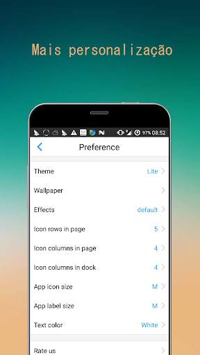 iLauncher X - novo lançador iOS &  tema iphone screenshot 4