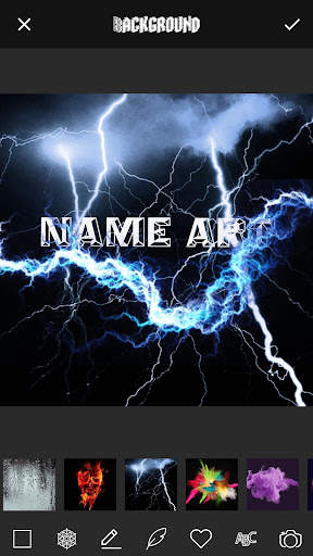3D Smoke Effect Name Art Maker скриншот 3