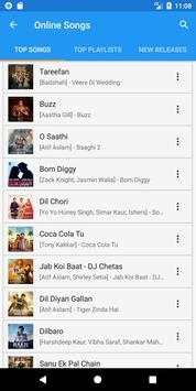 Online Indian Music -Free Music player screenshot 1