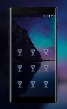 Lock theme for google pixel fancy sky wallpaper screenshot 2