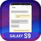 SMS Theme for Samsung Galaxy S9 - S9 Message 1.0