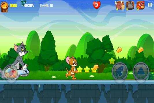 Tom Cat and Jerry Mouse screenshot 2