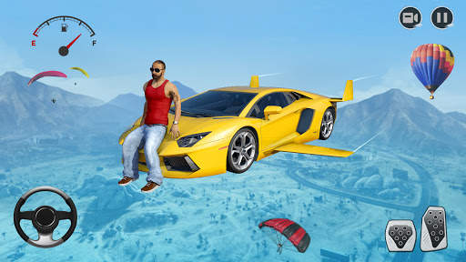 US Flying Car Driving Simulator 2019 screenshot 1