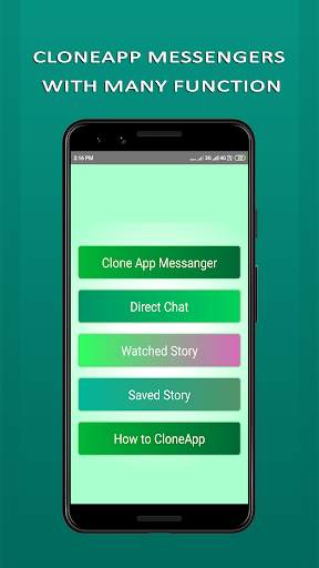 Cloneapp Messenger chat 2020 screenshot 1