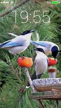 4K Garden Birds Lock Screen Wallpaper screenshot 5
