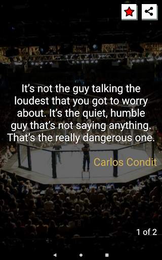 MMA Quotes - To Real Fight Fans screenshot 21