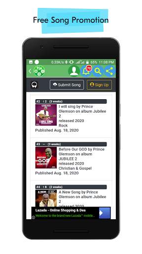 9ja Musictainment: Free Music & Video Downloads. screenshot 4