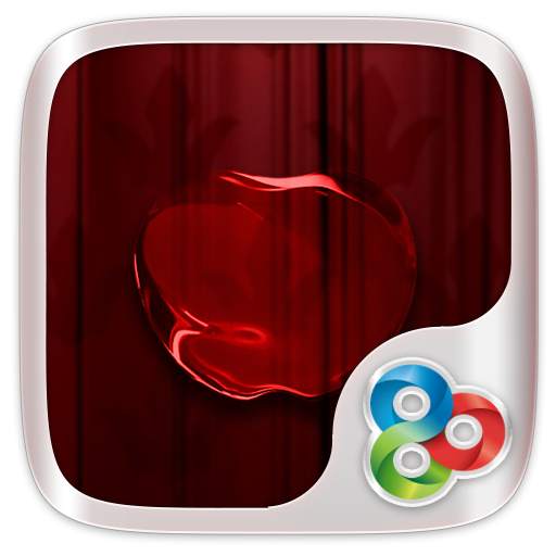 Red apple GO Launcher Theme 40.99