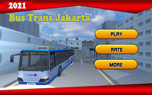 Bus Indonesia Trans Jakarta Simulator screenshot 1
