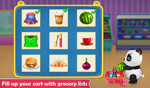 Panda Supermarket Shop - Fun Shopping Mania screenshot 2