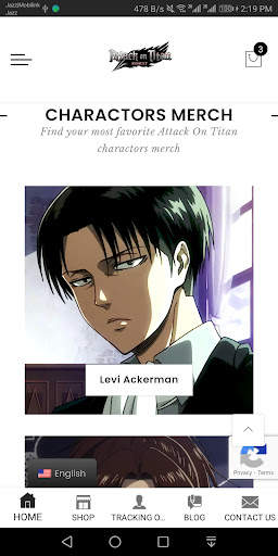 Attack On Titan Shop screenshot 8