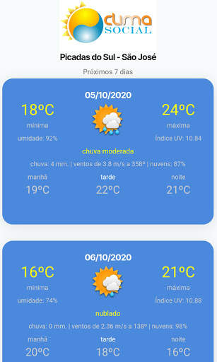 Clima Social screenshot 3