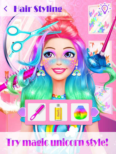 Unicorn Makeup Dress Up Artist screenshot 1