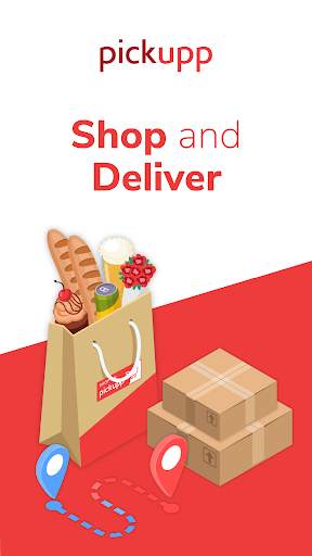 Pickupp User - Shop & Deliver screenshot 1