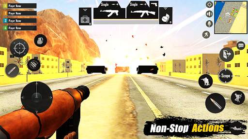 Unknown Free Fire Open World Survival Shooter Game screenshot 5