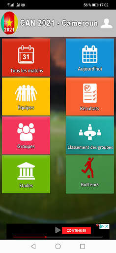 CAN 2021 - Coupe d'afrique des nations screenshot 1