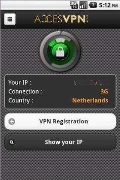 AccesVPN screenshot 2