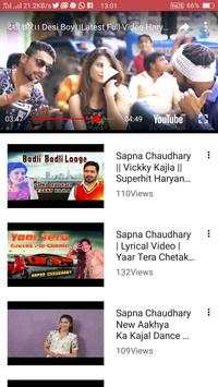 Haryanvi Gane Video 🎬 screenshot 3