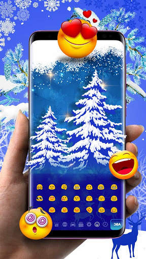 Winter Keyboard screenshot 3