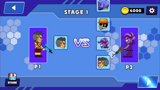 Rooftop Battle 3D - 2 Player screenshot 6