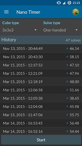 Nano Timer screenshot 2