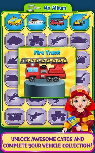 Tiny Roads - Vehicle Puzzles स्क्रीनशॉट 4