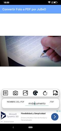 Convert Photo to PDF by JuBeO screenshot 4