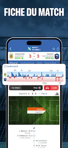 Match en Direct - Live Score 3 تصوير الشاشة