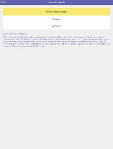 Liverpool HIV iChart screenshot 17