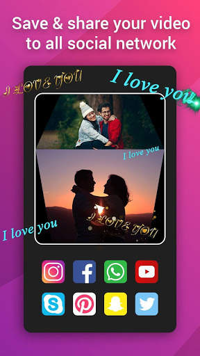 Wedding Photo Effect Video Maker with Music 3 تصوير الشاشة