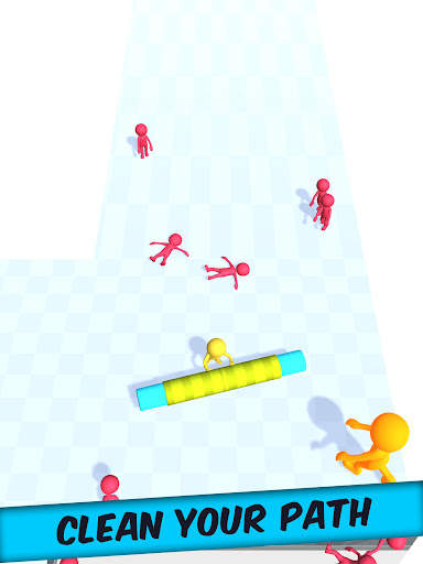 Push Away the Crazy Mob  - 3D Clashes Crowd screenshot 7