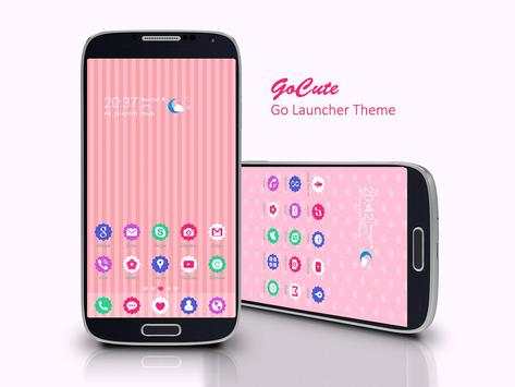 GoCute Free Go Launcher Theme screenshot 1