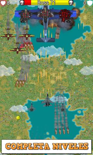 Juego de aviones de guerra screenshot 5
