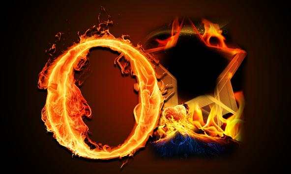 Fire Text Photo Frame - Stylish Text Maker screenshot 7