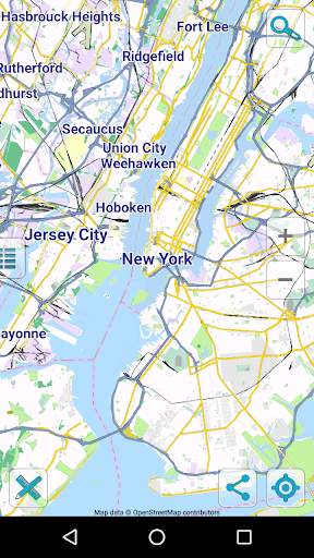 Map of New York offline screenshot 1