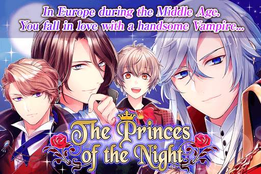 The Princes of the Night : Romance otome games screenshot 3