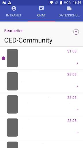 CED-Intranet screenshot 2
