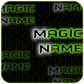 Magic Name Live Wallpaper icon