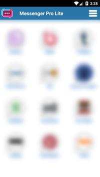 Messenger lite pro screenshot 4