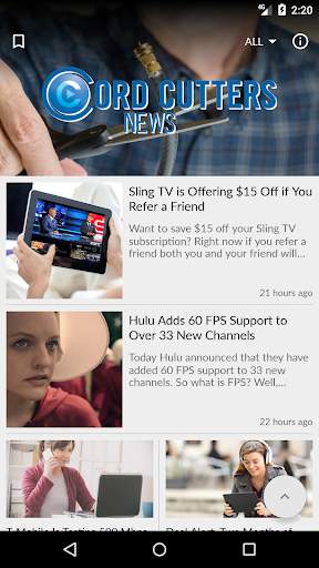 Cord Cutters News screenshot 1