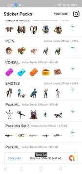 FREEFIRE STICKERS  BY IDO screenshot 3