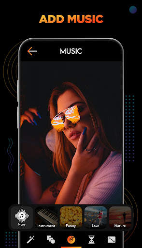 Magic Video Editor - Video Maker with music screenshot 3
