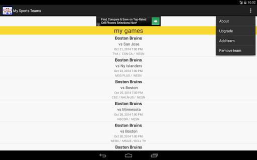 My Sports Teams screenshot 15