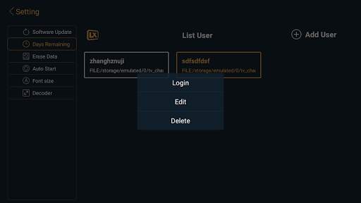Lxtream Player screenshot 8