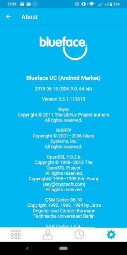 Blueface UC screenshot 7