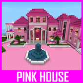 Pink Princess House Maps for MCPE icon