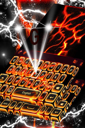Burning Fire Keyboard screenshot 1