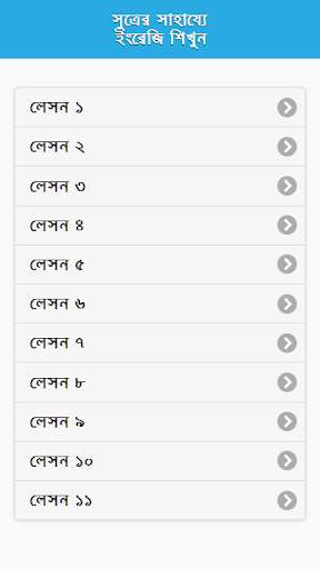 সুত্রের সাহায্যে ইংরেজি শিখুন screenshot 1