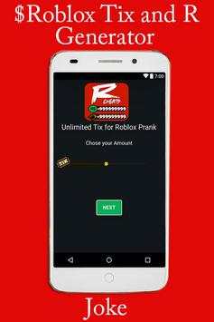 Roblox Free Tix and R$ Generator Rubox screenshot 2